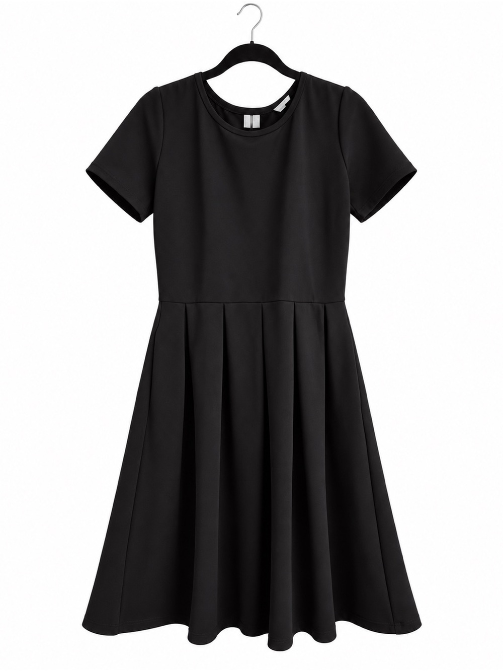 LuLaRoe Black Midi Pleated Skater Dress